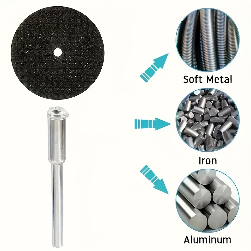 30 pièces disque de coupe diamant Mini jeu de lames de scie circulaire ponçage meule outils de travail du bois accessoires lames multi-tailles