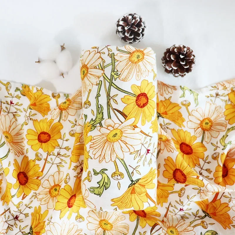 Cobertor De Musselina De Bebê De Algodão De Bambu Macio, Super Envoltório Swaddle, Carrinho Infantil, Capa De Enfermagem, Toalha De Banho, 120x120cm