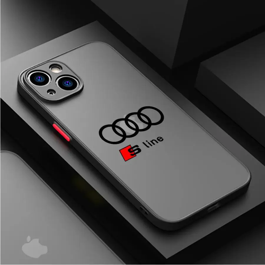Чехол для телефона RS6-Audi Wheels для iPhone 16, 15, 13, 14, 11, 12 Pro Max 12, Mini 7, 8 XR XS 16 Plus 15Pro MAX, матовый мягкий чехол