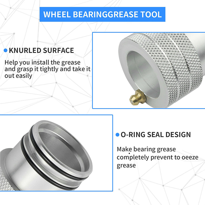 Herramienta engrasadora de rodamientos de rueda de 39MM, compatible con Can Am Maverick X3 2017-2022, accesorios de servicio de engrasador de rodamientos de rueda de alta calidad para coche