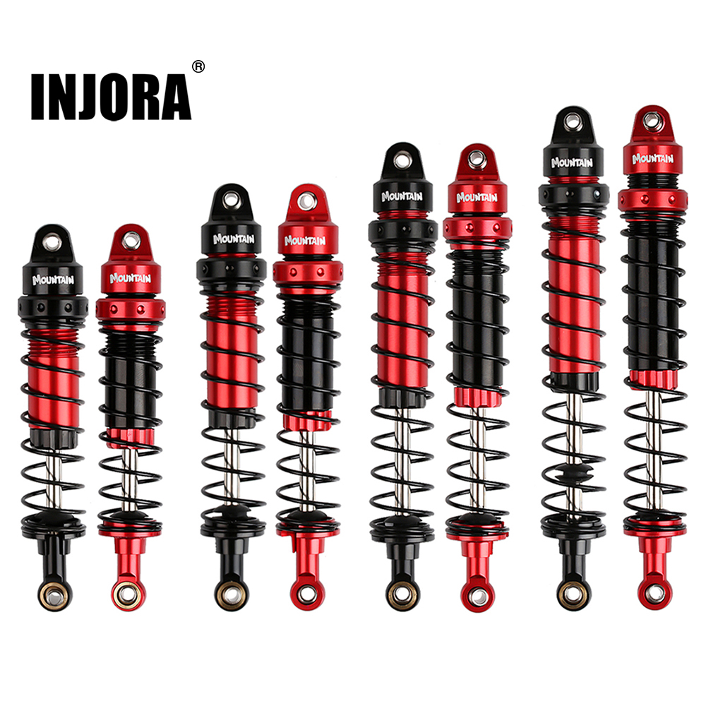 Алюминиевый амортизатор INJORA 90/100/110/120 мм, демпфер для 1/10 RC гусеничного автомобиля, осевой SCX10 90046 Capra AXI 231017   TRX-4 Gen8