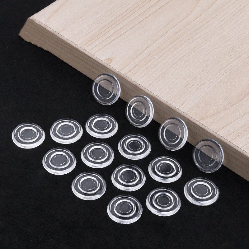Transparent Anti-slip Rubber Pads Chair Legs Pads Floor Protector Non-slip Mat Furniture Mute Stickers Tea Table Glass Gaskets
