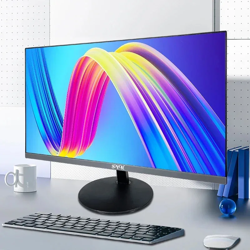 จอแสดงผล LCD LED สำหรับคอมพิวเตอร์ OEM ขนาด 19 20 21.5 22 24 27 นิ้ว จอ LCD พกพาสำหรับคอมพิวเตอร์
