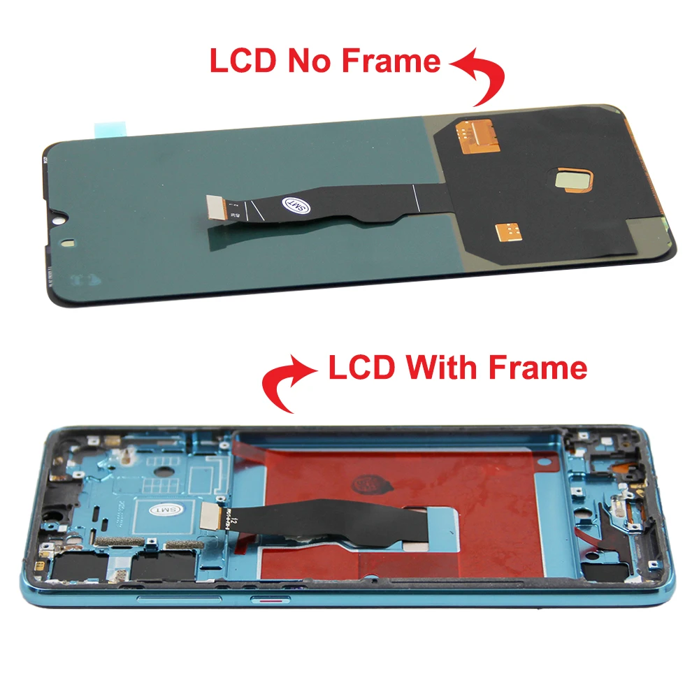6.1 ''จอแสดงผล Super AMOLED สําหรับ HUAWEI P30 จอแสดงผล LCD Touch Screen Digitizer ASSEMBLY สําหรับ Huawei P30 ELE-L29 L09 AL00 TL00 L04