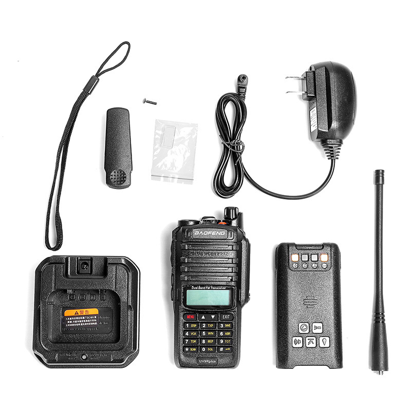 Baofeng UV-9R 플러스 15W IP68 듀얼 밴드 방수 워키 토키 16KM 장거리 휴대용 HF 송수신기 CB 사냥 햄 라디오