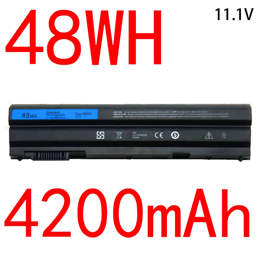 8858X T54FJ M5Y0X 48Wh/60Wh/97Wh Laptop Akku für DELL Latitude E6420 E6430 E6520 E6530 E6540 E5420 E5430 E5530
