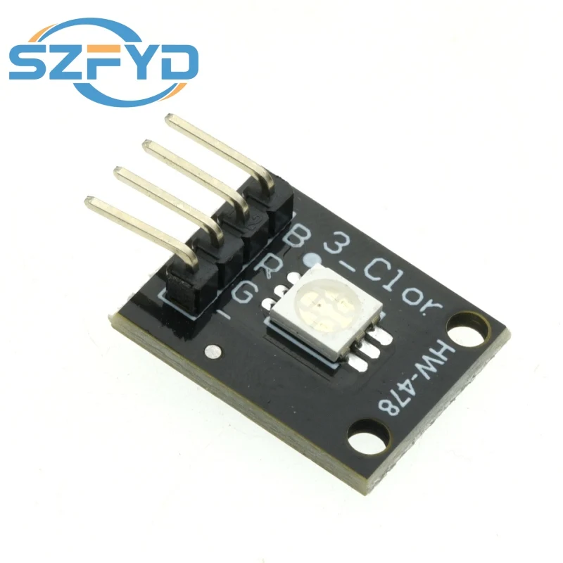 10 Uds KY-009 5050 Pwm RGB SMD módulo LED luz de 3 colores para Arduino