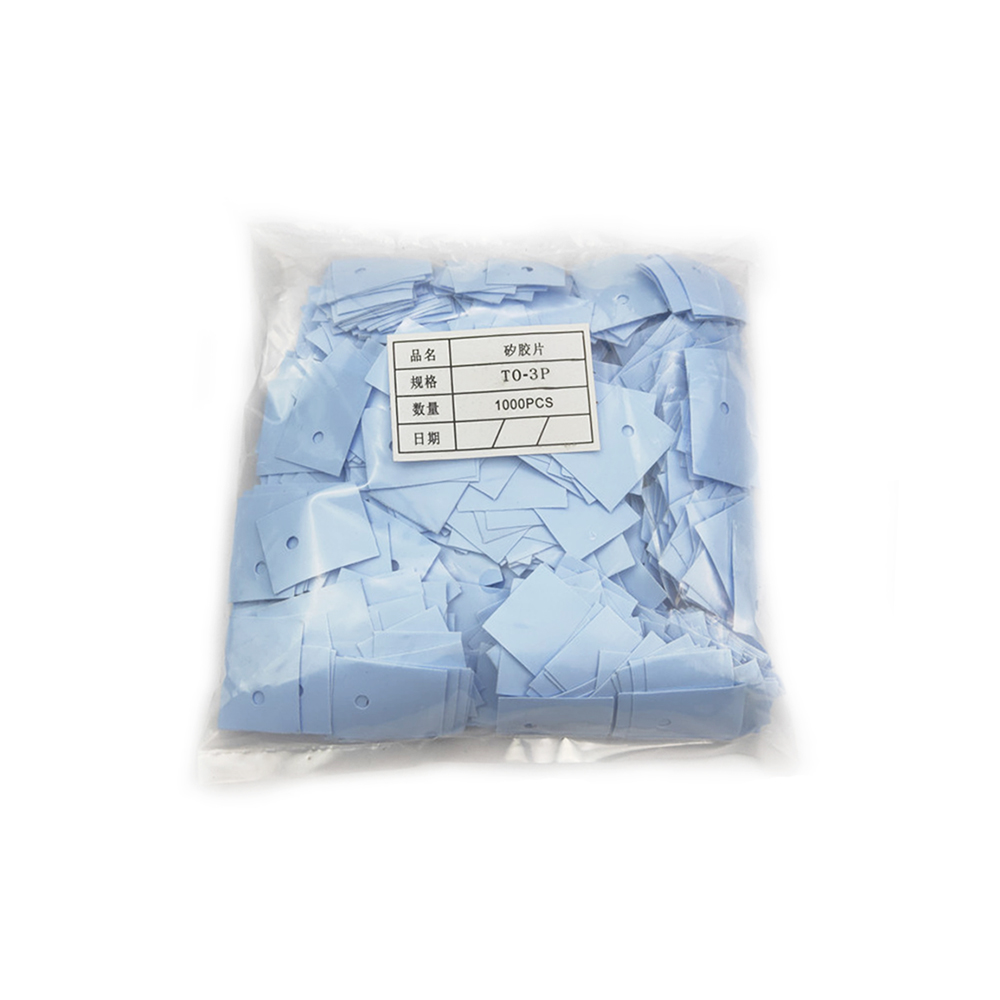 Lote de 100 almohadillas de aislamiento de hoja de silicona de gran TO-3P TO-247 TO-220, película de aislamiento de silicona, nueva buena calidad