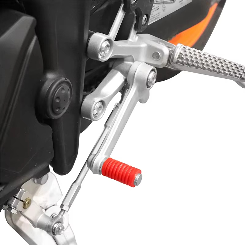 Palanca de cambio de marchas Universal para motocicleta, cubierta de goma para Pedal, accesorios para Moto, 2 piezas