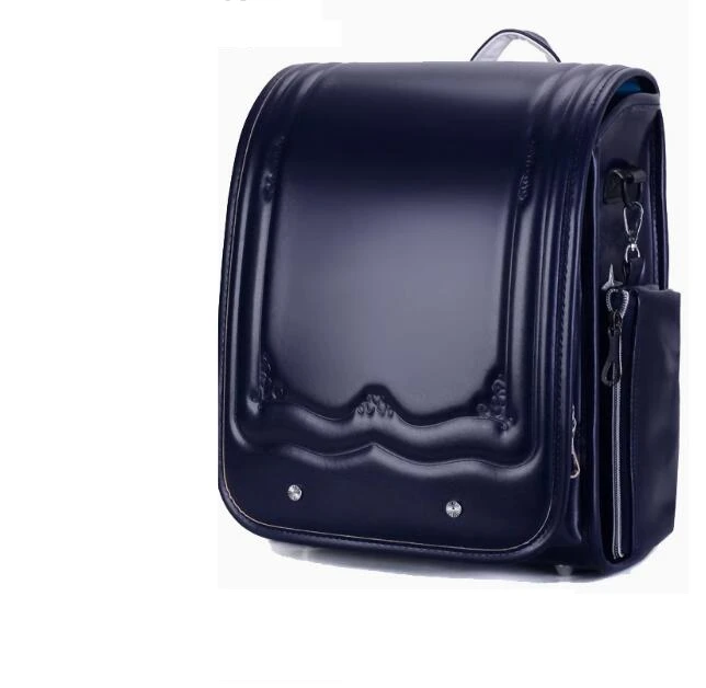 소녀를위한 학교 Randoseru 배낭 소년을위한 일본 학교 가방 일본 PU 가죽 학교 Bookbag randoseru 일본 배낭