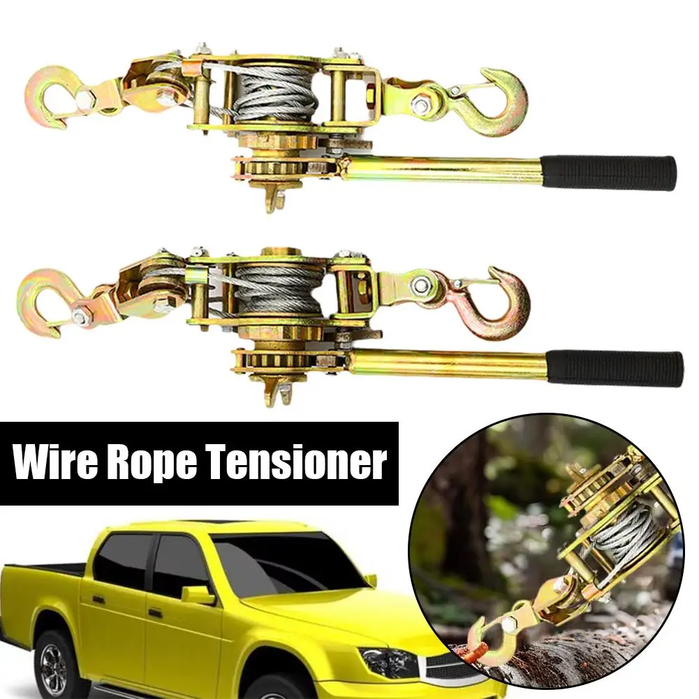 Seilspanner, robuster Kordelspanner, robuste Heberolle, manueller Spanner, Drahtratsspanner, Ratschenseil