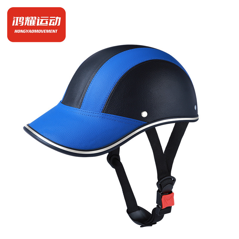 ใหม่ Leepee สําหรับ Cafe RACER Chopper สกู๊ตเตอร์ความปลอดภัยหมวกครึ่งหน้าหมวกฤดูร้อนวินเทจรถจักรยานยนต์ครึ่งหมวกกันน็อคเบสบอลหมวกสไตล์