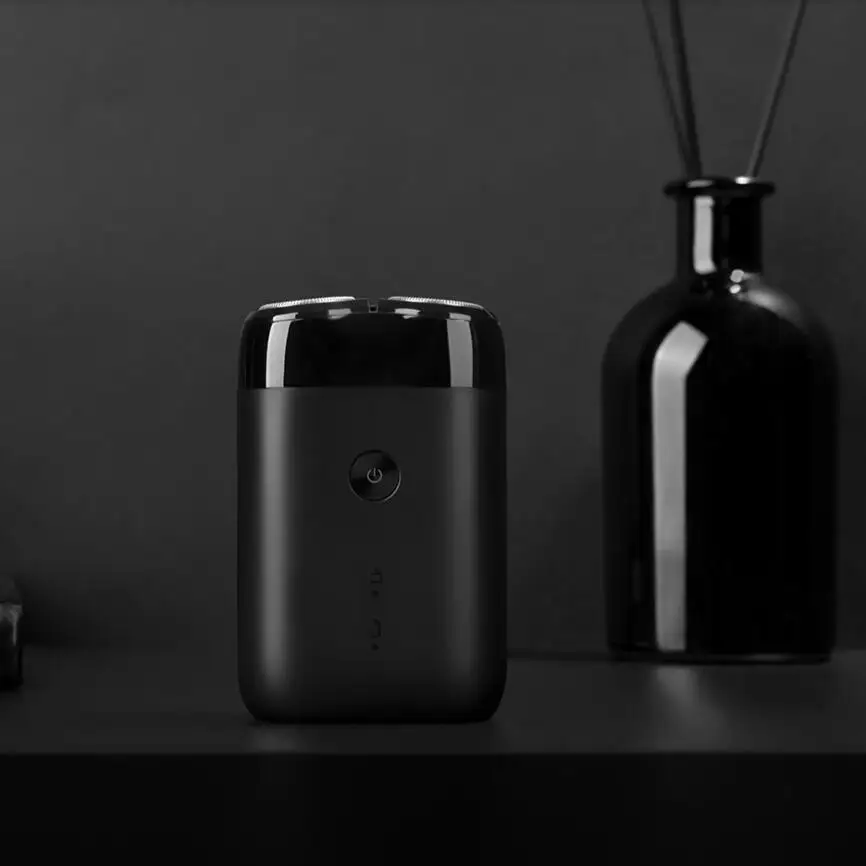 เครื่องโกนหนวดไฟฟ้าพกพา RS215 Mijia ใบมีดคู่ ใช้ได้ทั้งแบบแห้งและเปียก เครื่องตัดแต่งหนวดเครา ชาร์จด้วย Type-C สำหรับผู้ชาย รุ่น 2026