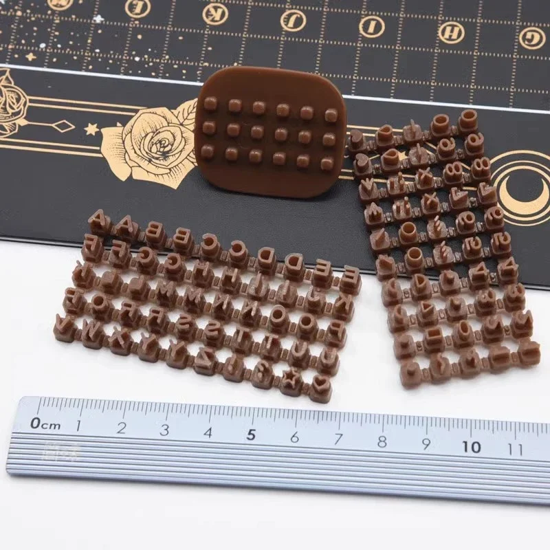 Mini Alphanumeric Stamping Set Polymer Clay Soft Pottery DIY French Earrings Cutting Dies Earring Jewelry Pendant Making Molds
