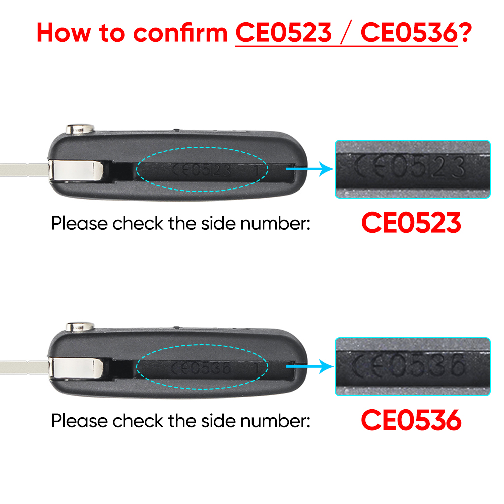 KEYYOU For Citroen С2 C4 С3 С5 C6 For Peugeot 107 207 307 407 306 308 408 508 Partner CE0523 CE0536 Modified Car Key Shell Case