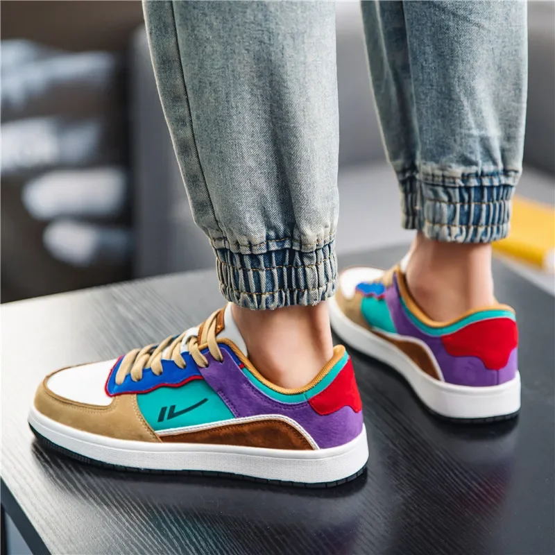 Neue Klassiker Skateboard Schuhe Männer Hohe Qualität Gleitschutz Dämpfung Walking Sport Schuhe Leder Casual Turnschuhe Männlichen Zapatillas