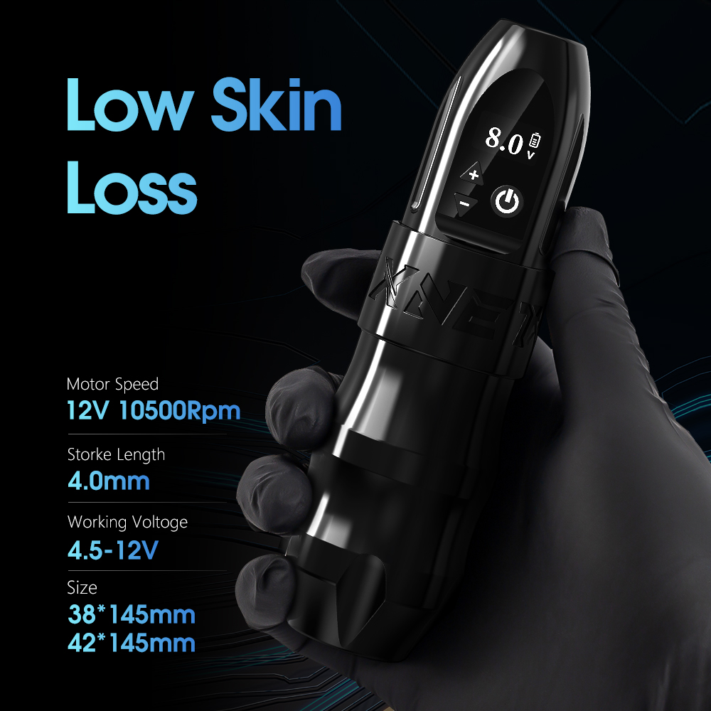 Набор для тату-машинки XNET Titan, 40 шт., 38 мм, 2400 мАч