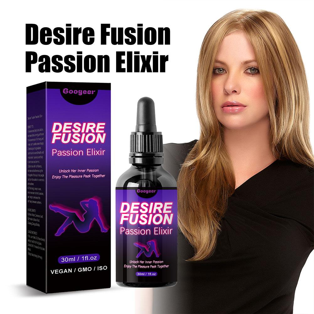 Desire Fusion Passion Elxir Libido Booster para mujeres mejora la confianza en uno mismo aumenta la atractividad encender el chispa del amor I9B3