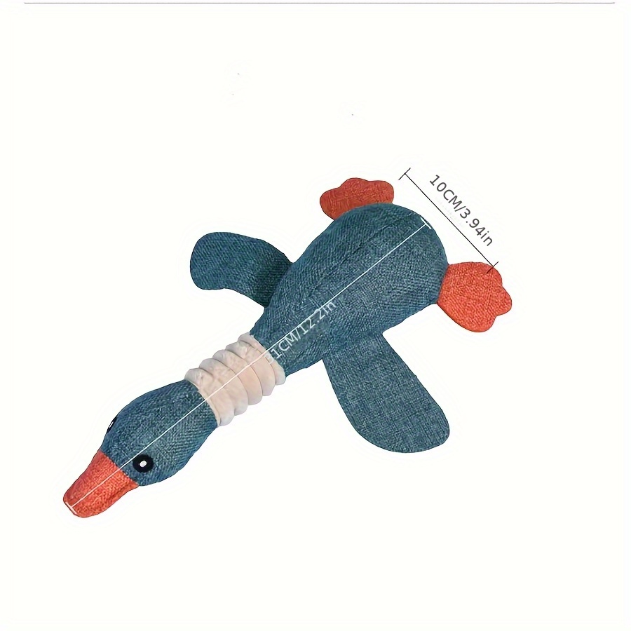 Nieuw speelgoed voor huisdieren, wilde gans, geluiddicht, bijtbestendig, tandenreinigend, dierbenodigdheden voor honden en katten