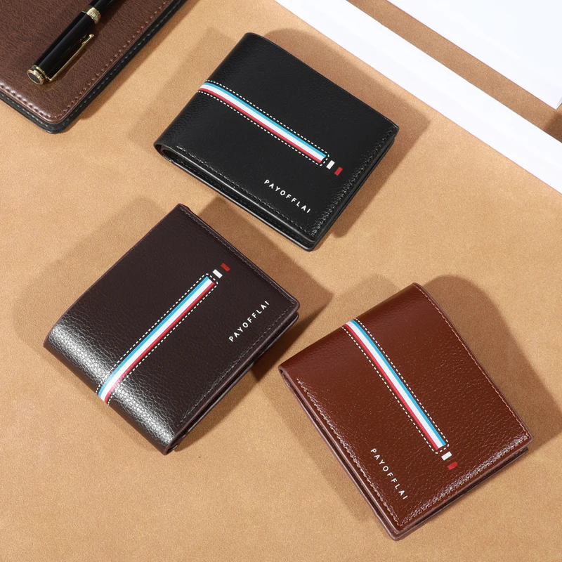 Slim Men's Wallet with Multiple Card Slots - Durable and Stylish Accessory for Everyday Use