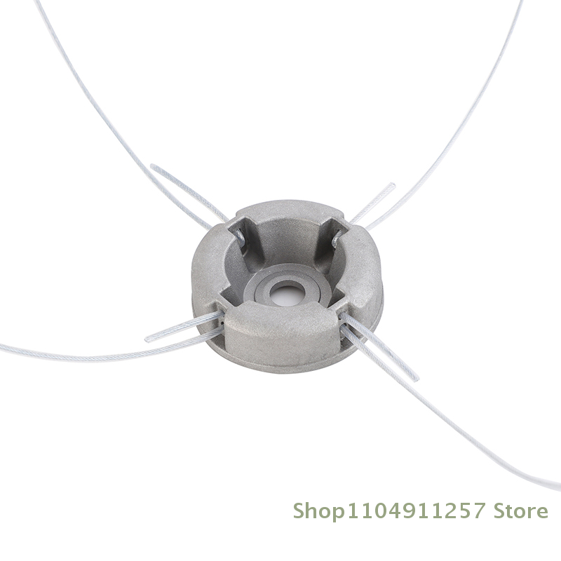 Cabeça universal do cortador de grama da liga de alumínio com linha de corte de grama de aço de náilon peças de reposição do cortador de grama