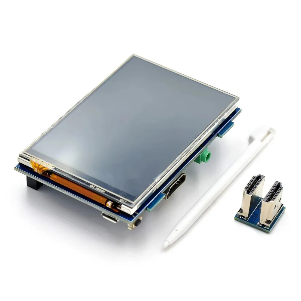 Màn Hình LCD 3.5 Inch USB USB Màn Hình Cảm Ứng Real HD 1920X1080 Màn Hình LCD Hiển Thị Py Cho Raspberri 3 Model B/Cam Pi (Chơi Trò Chơi Video)MPI3508