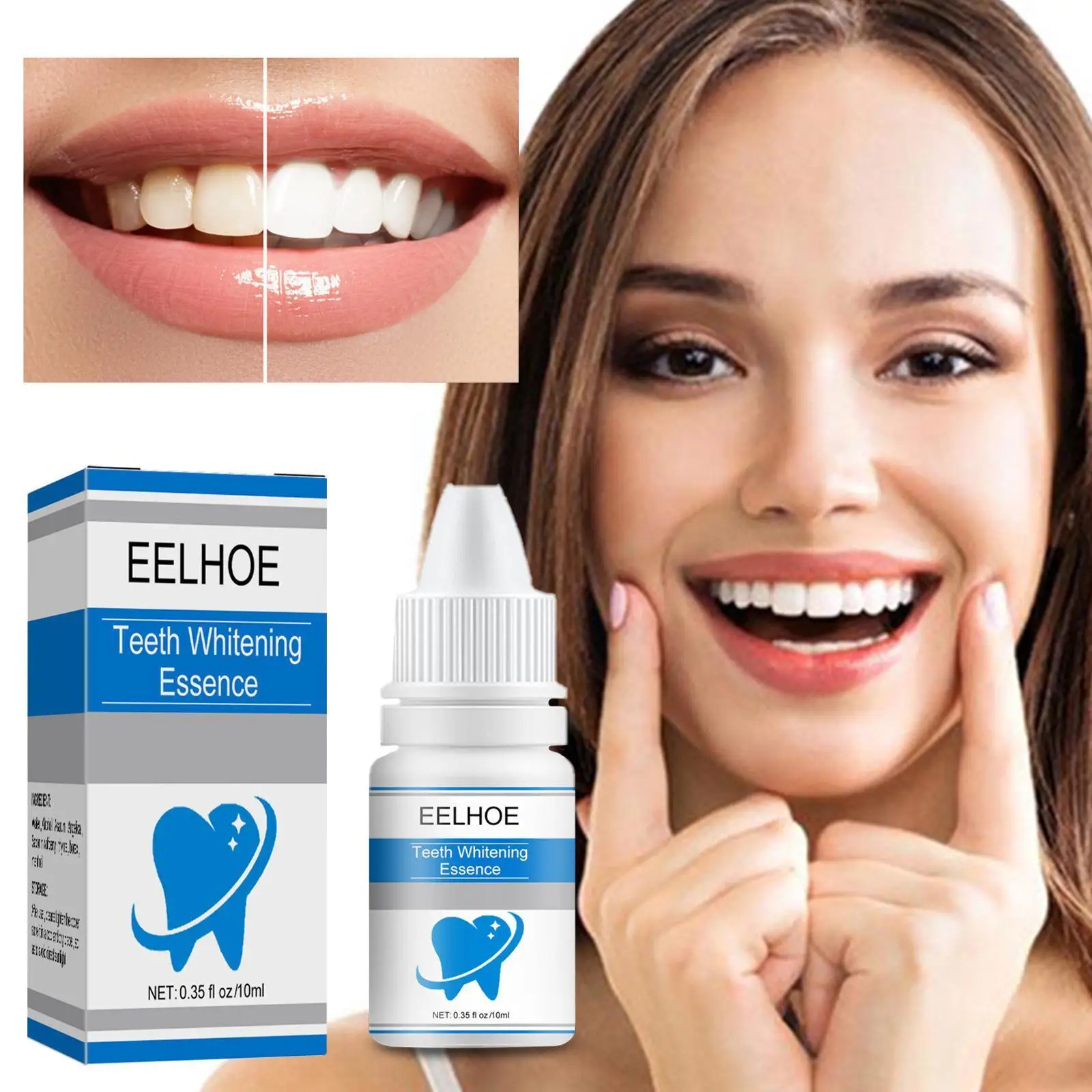 10Ml Răng Tinh Chất Làm Trắng Da Loại Bỏ Mảng Bám Vết Bẩn Lọc Miệng Serum Răng Chăm Sóc Vệ Sinh Làm Sạch Serum Răng Tẩy Trắng Z0W6