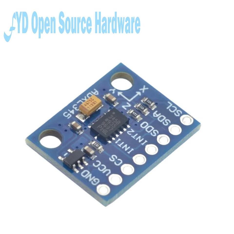 1 Chiếc GY-291 ADXL345 3 Trục Kỹ Thuật Số Cảm Biến Trọng Lực Gia Tốc Mô Đun IIC/SPI Truyền