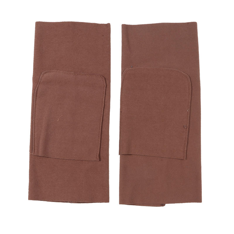 Fleece-Lined Knee Sleeve Autumn/Winter Warm Protection Against Cold Ideal For Middle-Aged And Elderly People Knee Joint Warmth