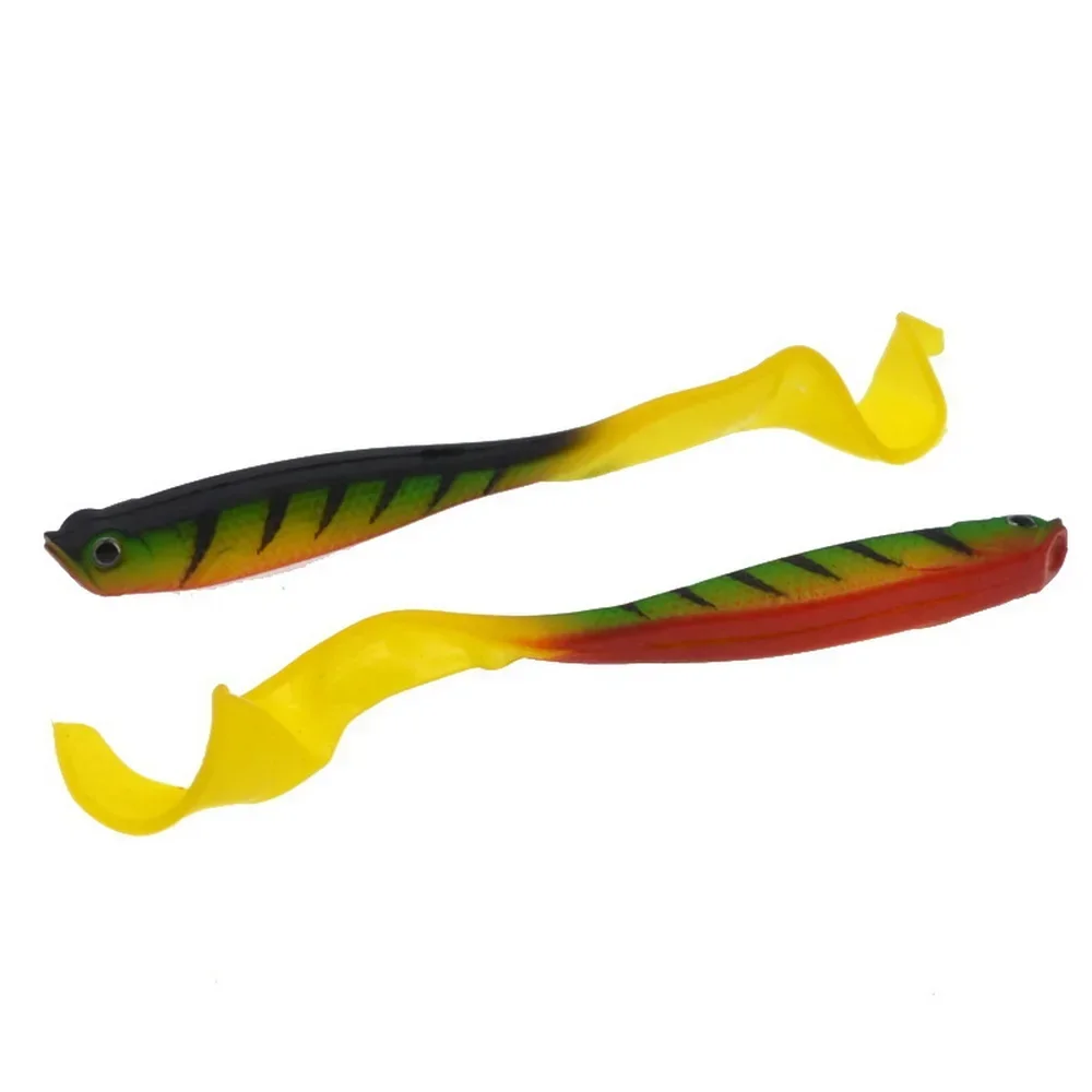 Señuelo de pesca 125mm 5,5g Swimbait Shad cola en T cebo suave señuelos de silicona artificiales Lucio pesca Jigging Wobblers