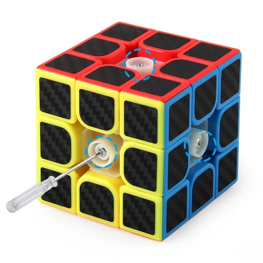 Meilong Koolstofvezel Kubus 2x2x2 3x3x3 4x4x4 Piramide Skew SQ1 Megaminx Puzzel Voor Beginners en Professionals