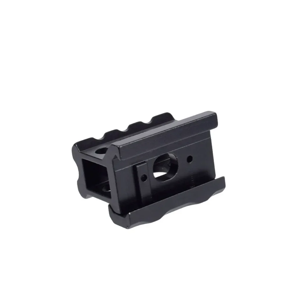 Guía de Metal táctica con 3 ranuras holográfica, punto rojo T1, aumento de altura, Base de soporte de vista de 20mm para óptica de linterna de caza