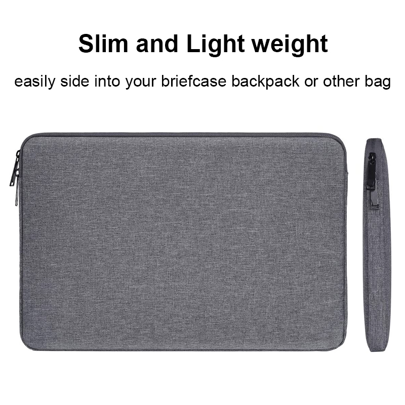 Bolsa para laptop à prova d'água, capa para tablet 11 12 13 14 15 15.6 tamanhos para macbook air pro xiaomi dell acer notebook capa de computador