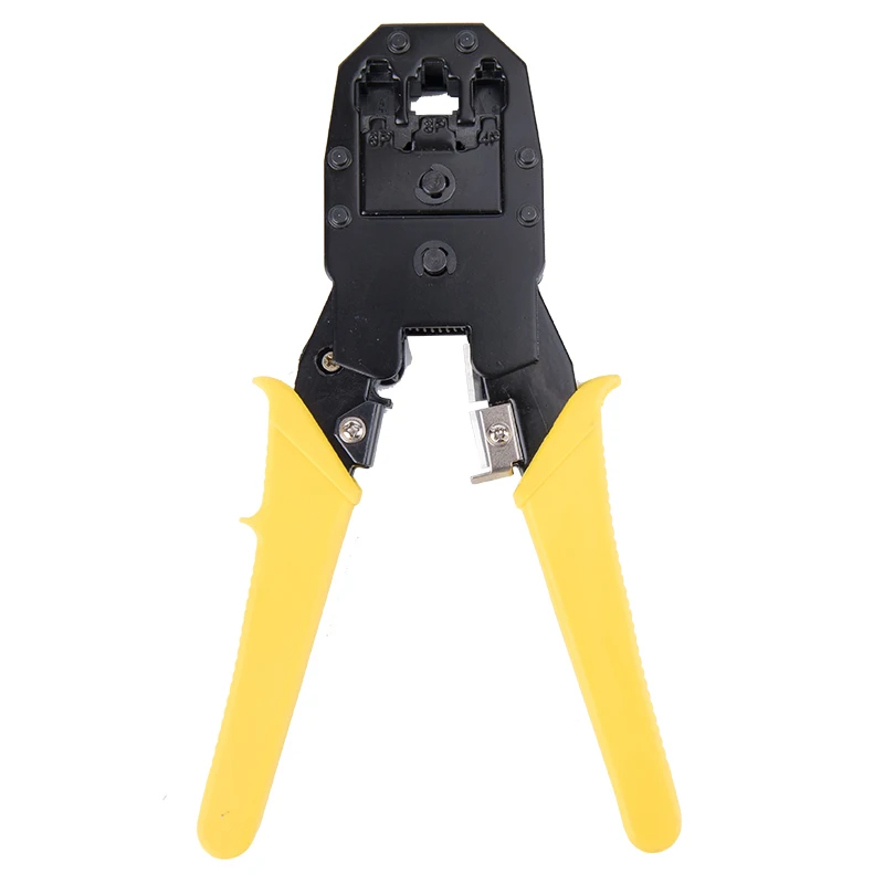 Сетевой Многофункциональный модульный обжимной инструмент для RJ11 RJ12 RJ45 4P2C 4P4C 6P4C 6P6C 8P8C Модульные вилки включая. Резак для зачистки