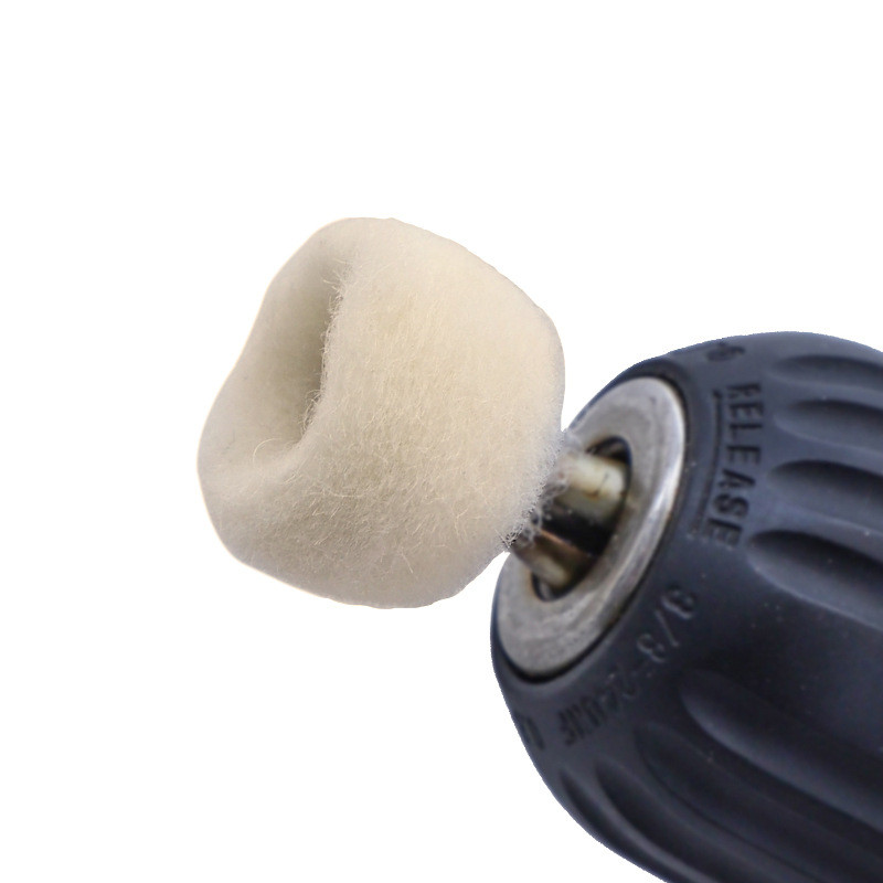 Fine Cashmere Grinding Sanding Head Grinding Jewelry Metals Wheel Buffing Felt 2.35/3mm Shank Buffing Wheels Polish Rotary Tool