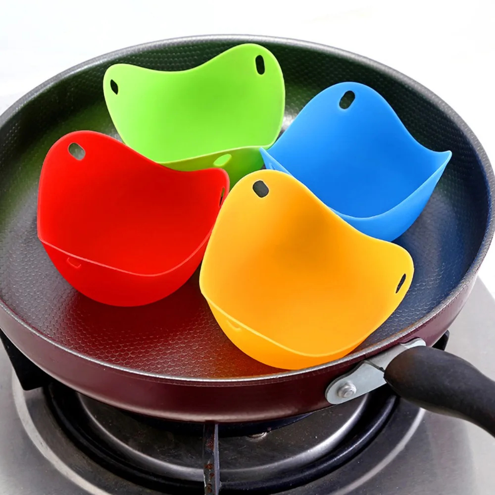 Silicone Poacher Cups Egg Boiler Mold Cup For Microwave Air Fryer Stovetop Eggs Cooking