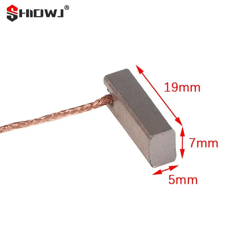 10 Chiếc Điện Máy Phát Điện Động Cơ Miếng Dán Carbon Xe Xoay Chiều Dụng Cụ Điện Chung Xe Điều Chỉnh Đồng 5*7*19mm