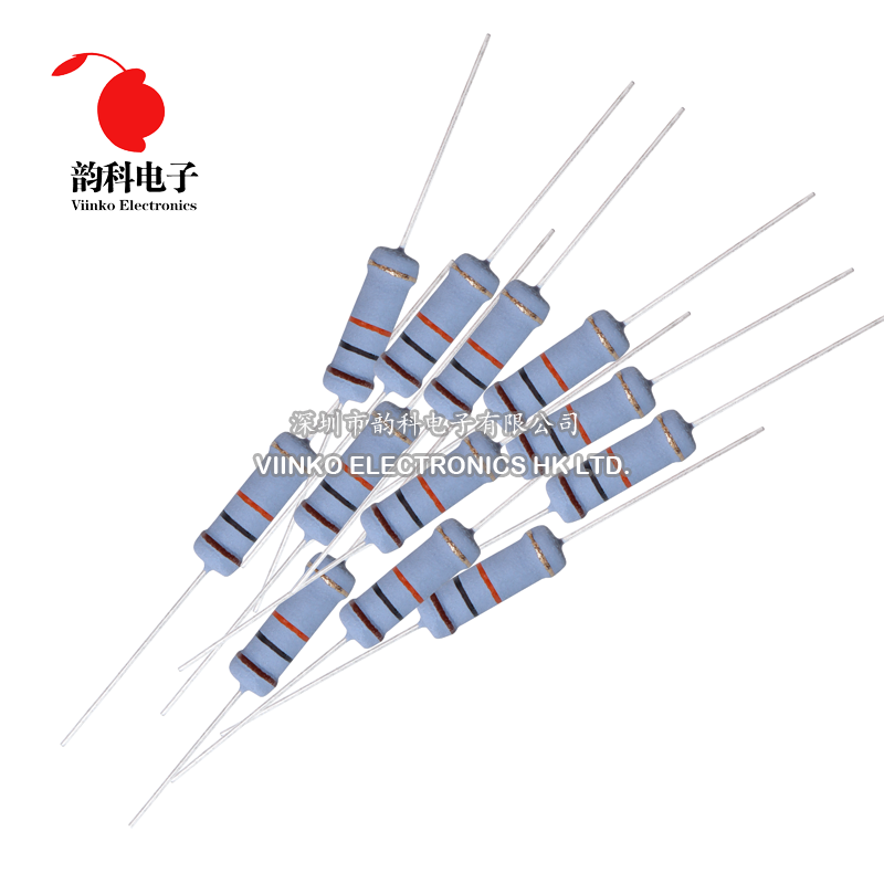 20 piezas resistencia de película de óxido de Metal 2W 5% 1R ~ 10M 100R 220R 330R 1K 2,2 K 3,3 K 4,7 K 10K 22K 47K 100K 1M 100 220 330 ohm película de carbono