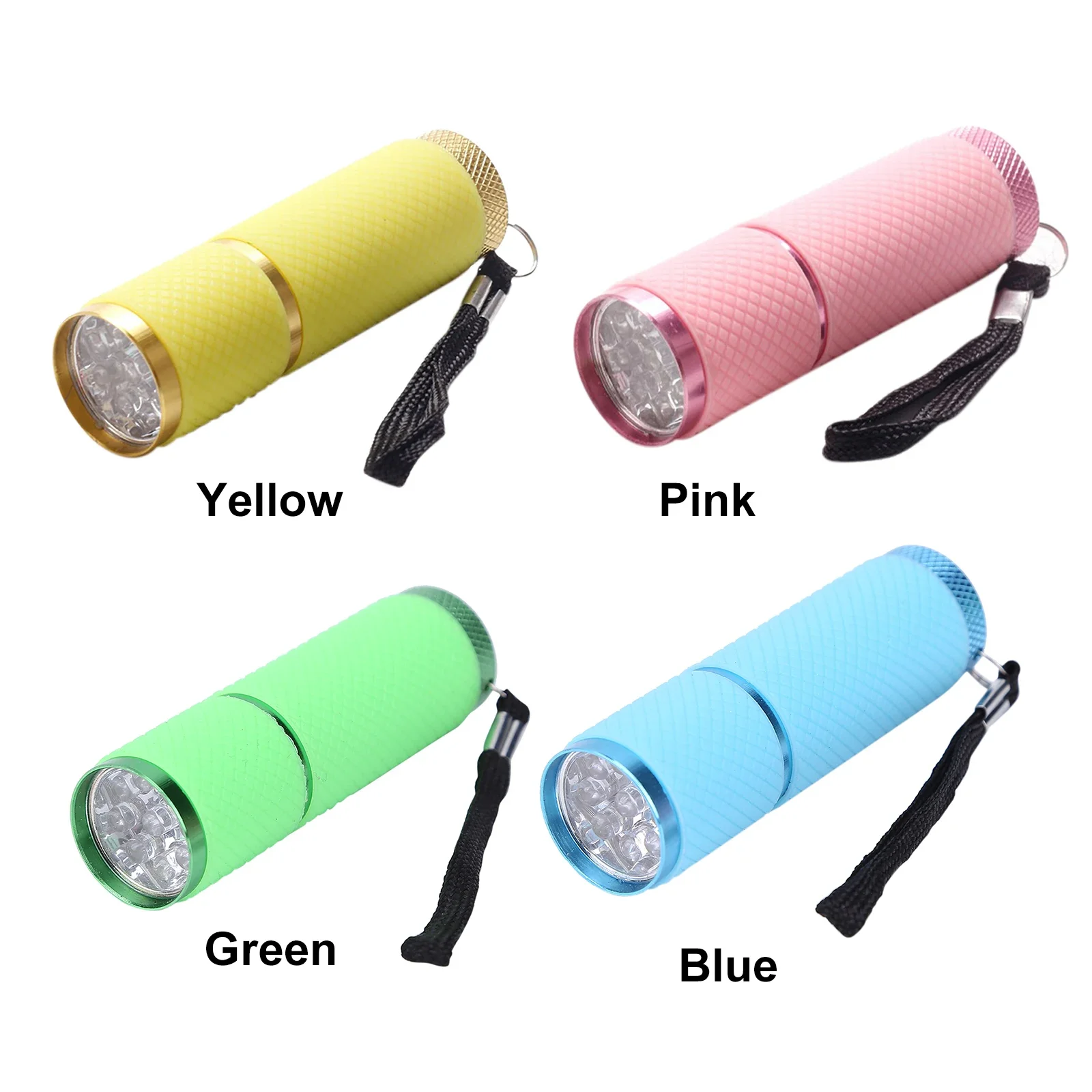 Kleine Taschenlampe mit Umhängeband, Taschenlampe aus Aluminiumlegierung, weißes Licht, Beleuchtung, Kindergeburtstagsgeschenk, Außenbeleuchtungsausrüstung