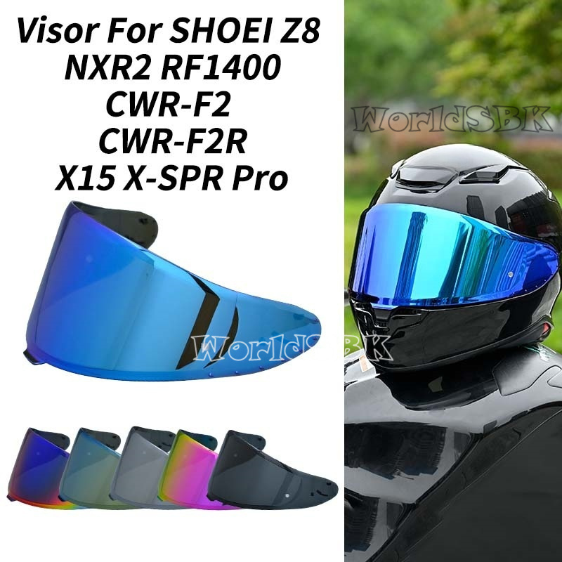 Козырек для шлема для SHOEI Z8 NXR2 RF1400 RF-1400 CWR-F2 CWR-F2R X15 X-Fifteen X-SPR Pro, солнцезащитный крем, детали для лобового стекла, шлем