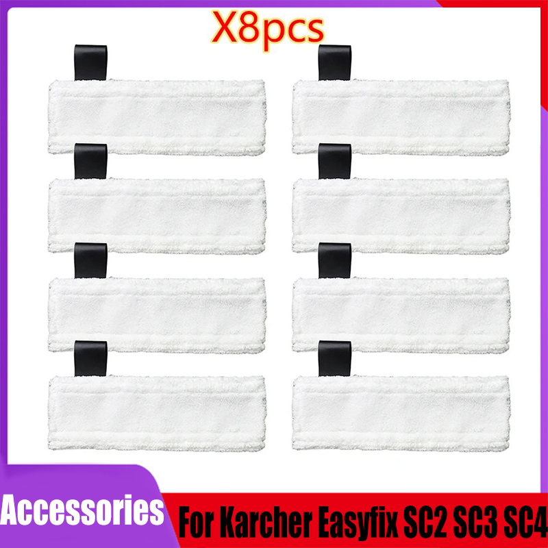 Ściereczka do mopa parowego do Karcher Easyfix SC2 SC3 SC4 SC5 Szmata z mikrofibry Pokrowiec na nakładkę do czyszczenia parowego Zestaw akcesoriów do czyszczenia parowego