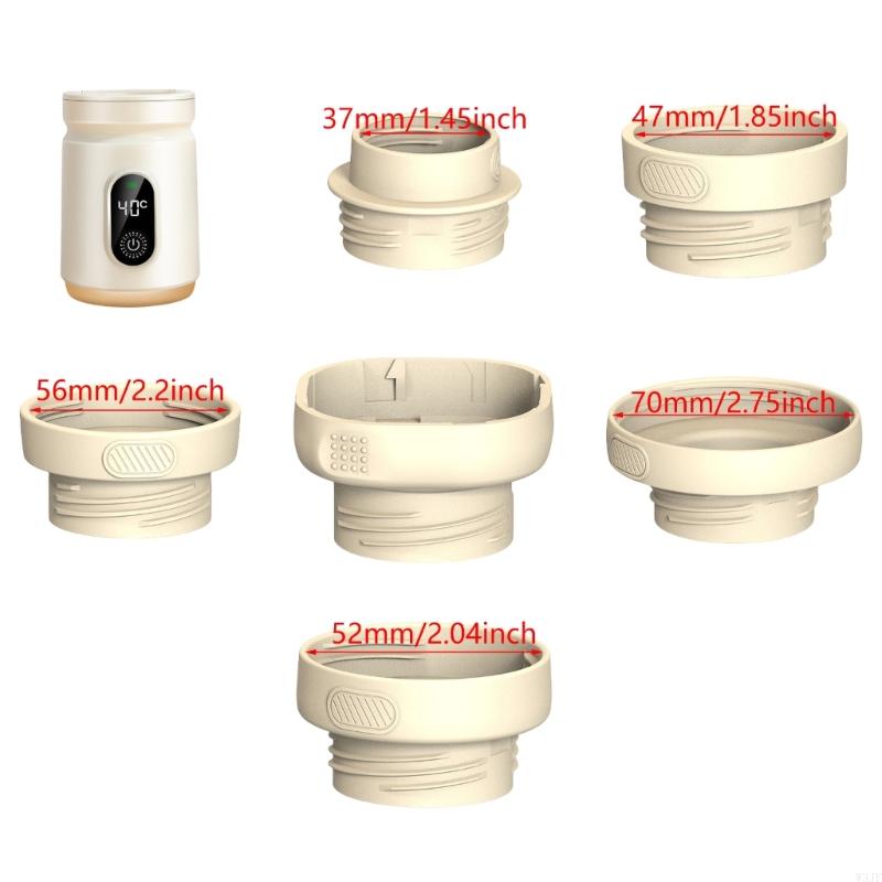 Chai W3JF ấm hơn / bộ chuyển đổi màn hình LCD Hiển thị nhanh chóng sưởi ấm sữa trẻ với chai thủy tinh chống rò rỉ toàn