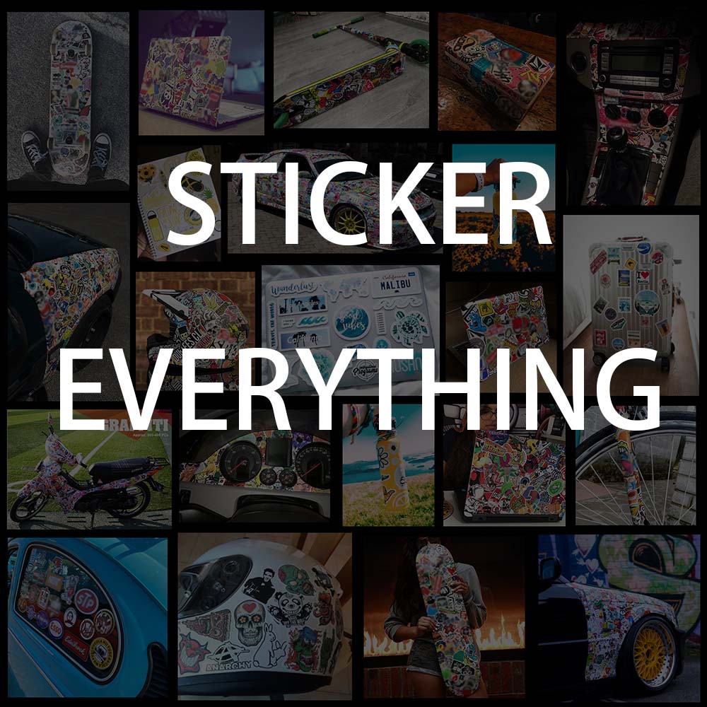 10/20/50/100pcs Cool JDM Stickers Auto Wijzigen Motorfiets Scooter Fiets Skateboard Laptop graffiti Vinyl Decals Sticker Bom