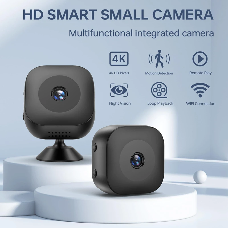 Xiaomi 4K Mini Security Camera Full Color Night Vision High Definition WiFi Monitor Motion Detect Surveillance Waterproof 2025