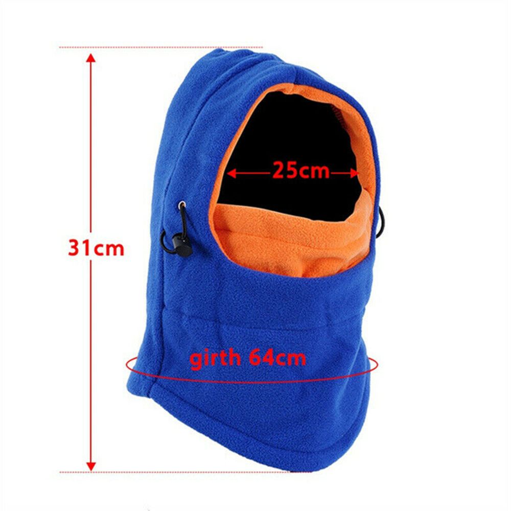 1pc térmico pescoço quente rosto cheio máscara de esqui capuz boné crianças inverno velo balaclava chapéu meninos meninas crianças boné