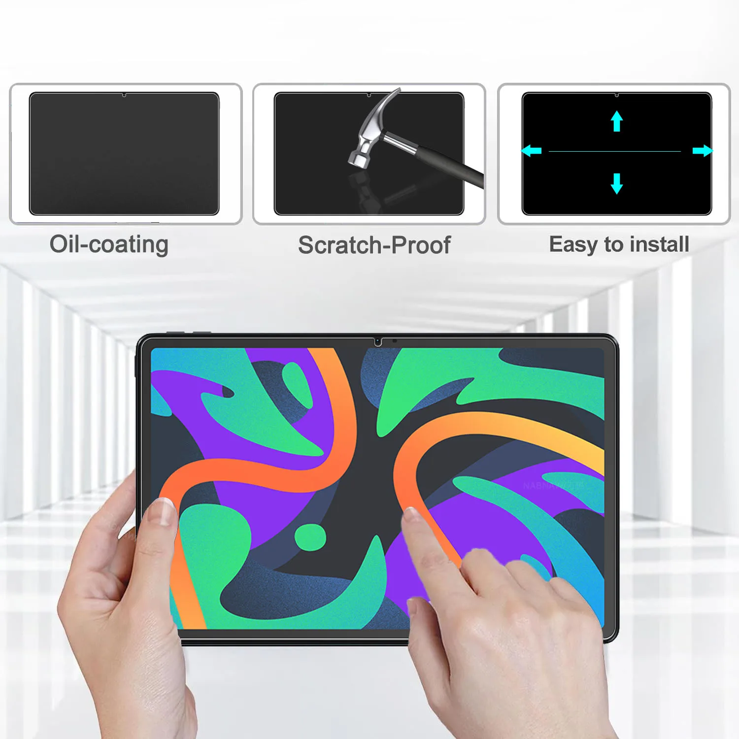 2 ชิ้น HD Scratch Proof Screen Protector กระจกนิรภัยสําหรับ Lenovo Xiaoxin Pad 2024 11 นิ้วแท็บเล็ตป้องกันฟิล์มเคลือบน้ํามัน