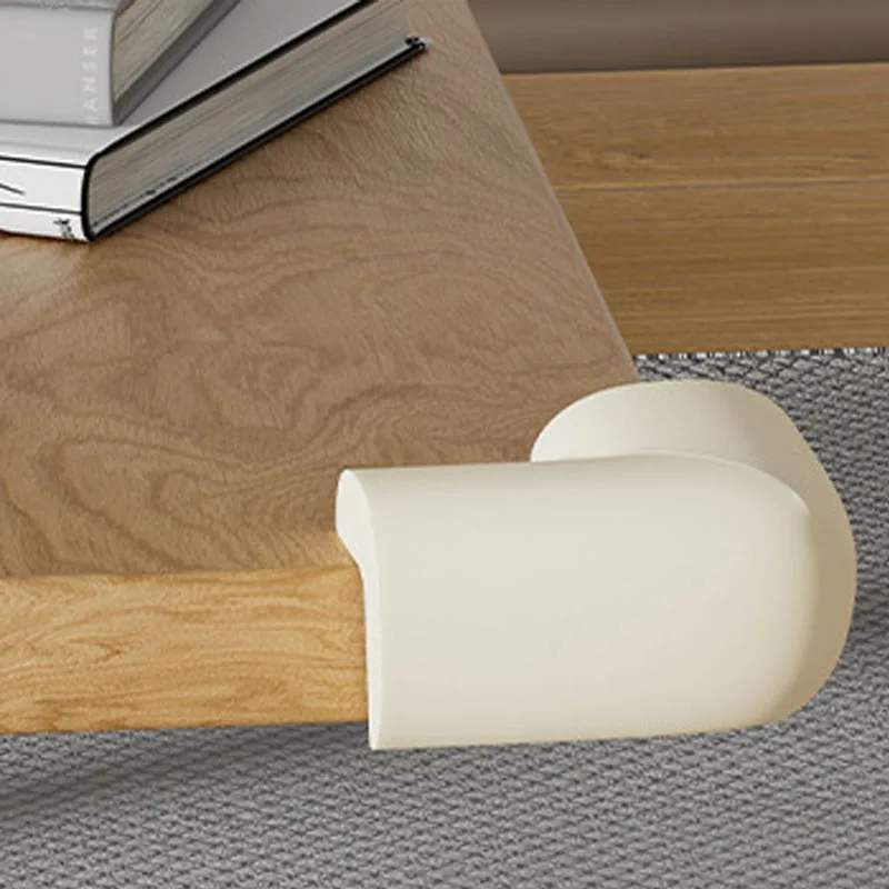 4 Stück weiche Baby-Proofing-Eckenschützer – vorgeklebter Tisch-Eckenschutz für Kindersicherheitsmöbel, Stoßstange und scharfe Kante