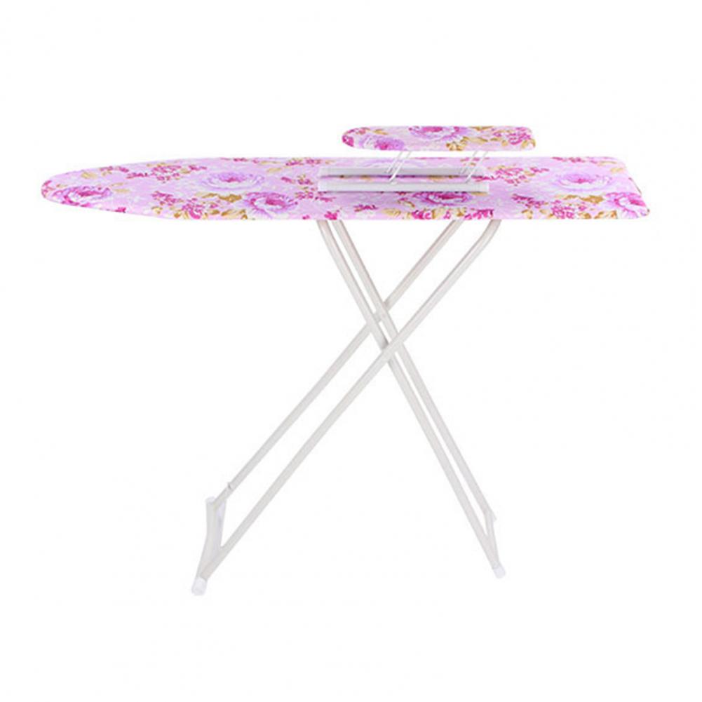 Ironing Board Height Adjustable Smooth Edge Good Load-bearing Non-Slip Wear Resistant Ironing Clothes Extra