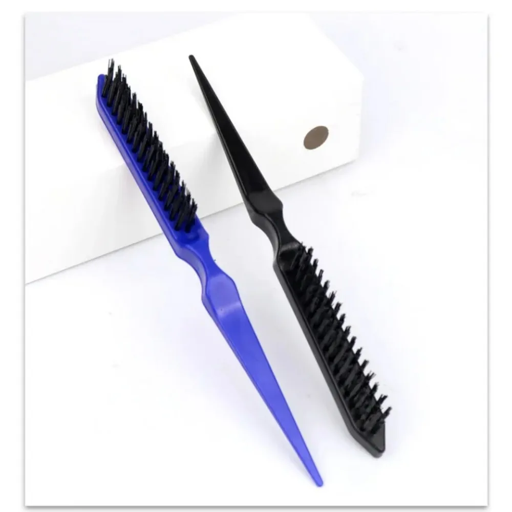 Explosive Three Rows of Bristle Comb Coiffure Curly Hair Fluffy Comb Evening Styling Comb Studio Pointed Tail  Для Волос