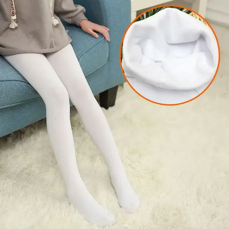 Calza invernale per ragazze addensare attillata per ragazze collant in pile ragazza calda per bambini collant danza collant per bambini abbigliamento scolastico